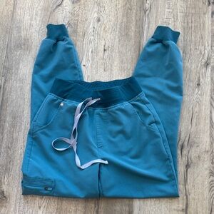 Figs Teal Jogger Pants
